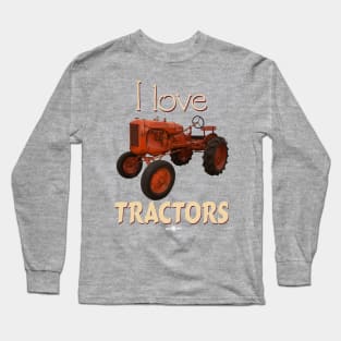 I Love Tractors Allis Chalmers Long Sleeve T-Shirt